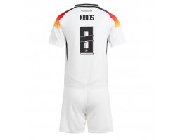 Tyskland Toni Kroos #8 Hjemmebanesæt Børn EM 2024 Kort ærmer (+ korte bukser)